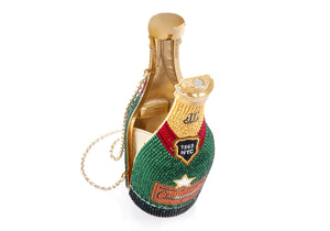 Champagne Bottle Cheers Clutch