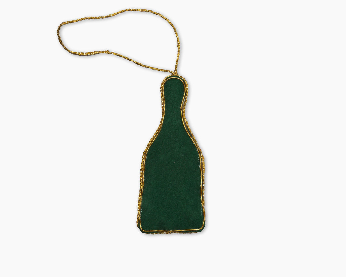 Champagne Bottle Ornament