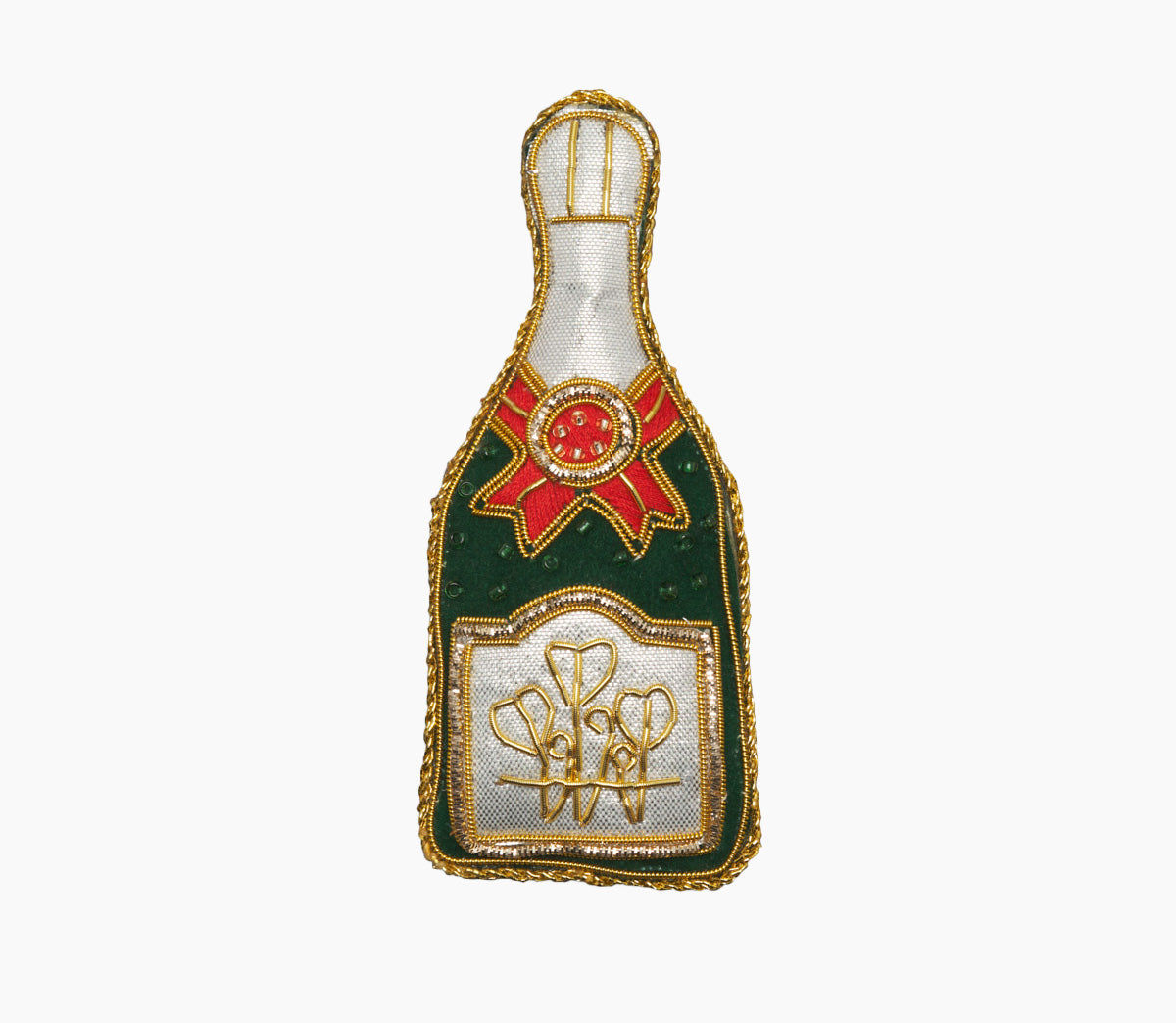 Champagne Bottle Ornament - Thumbnail 3