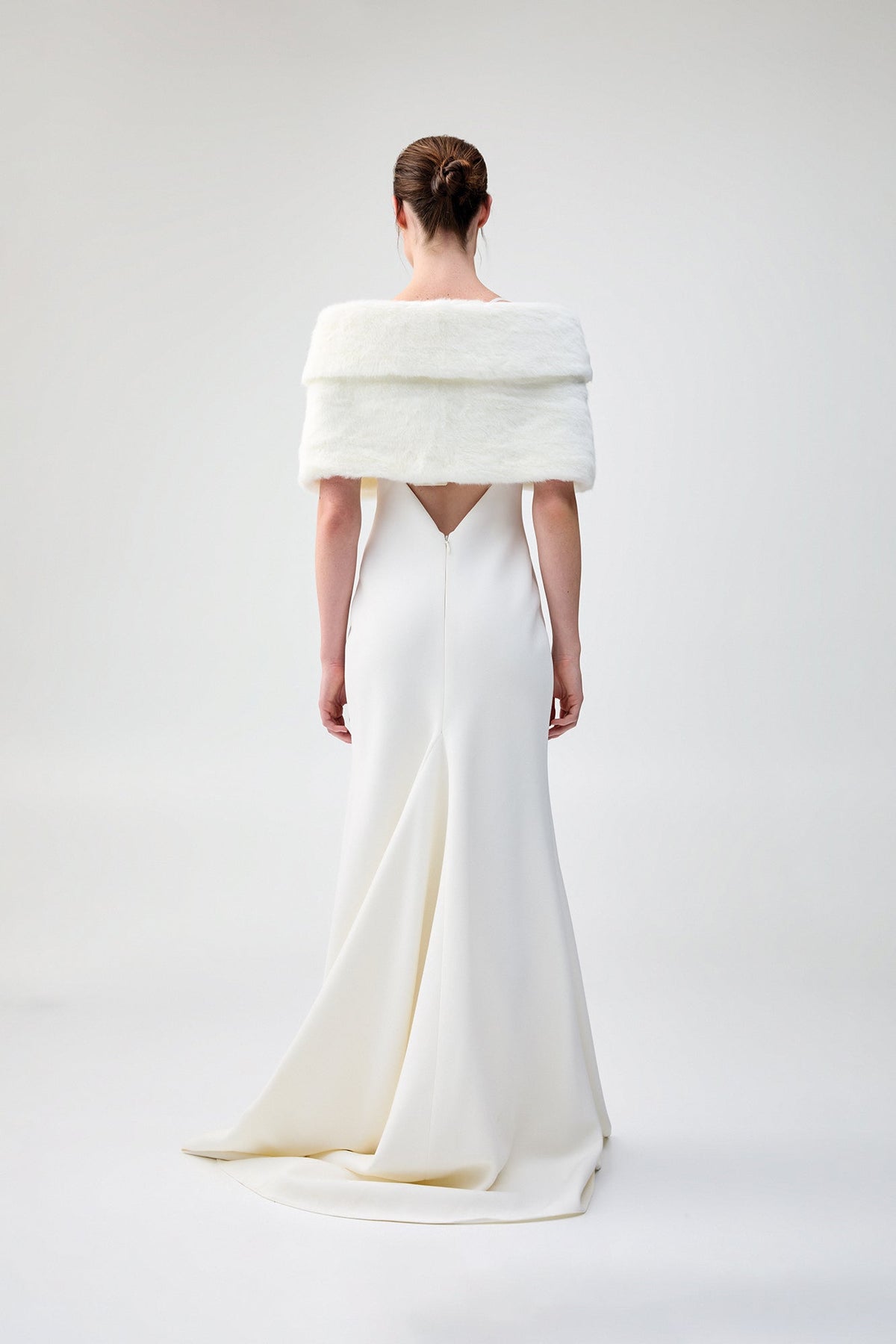 Champagne Wrap in Ivory