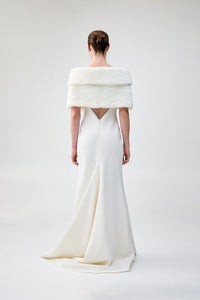 Champagne Wrap in Ivory