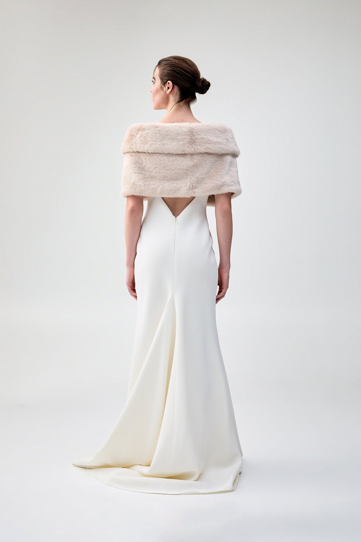 Champagne Wrap in Nude