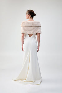 Champagne Wrap in Nude