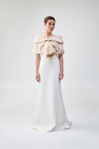 Champagne Wrap in Nude