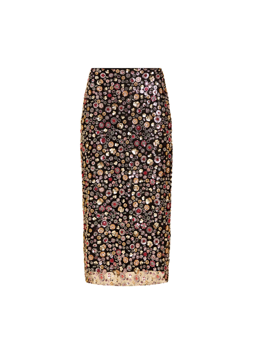 Chandler Pencil Skirt in Orchid Multi