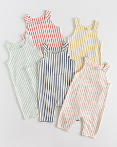 Overall in Stripes Away Sea