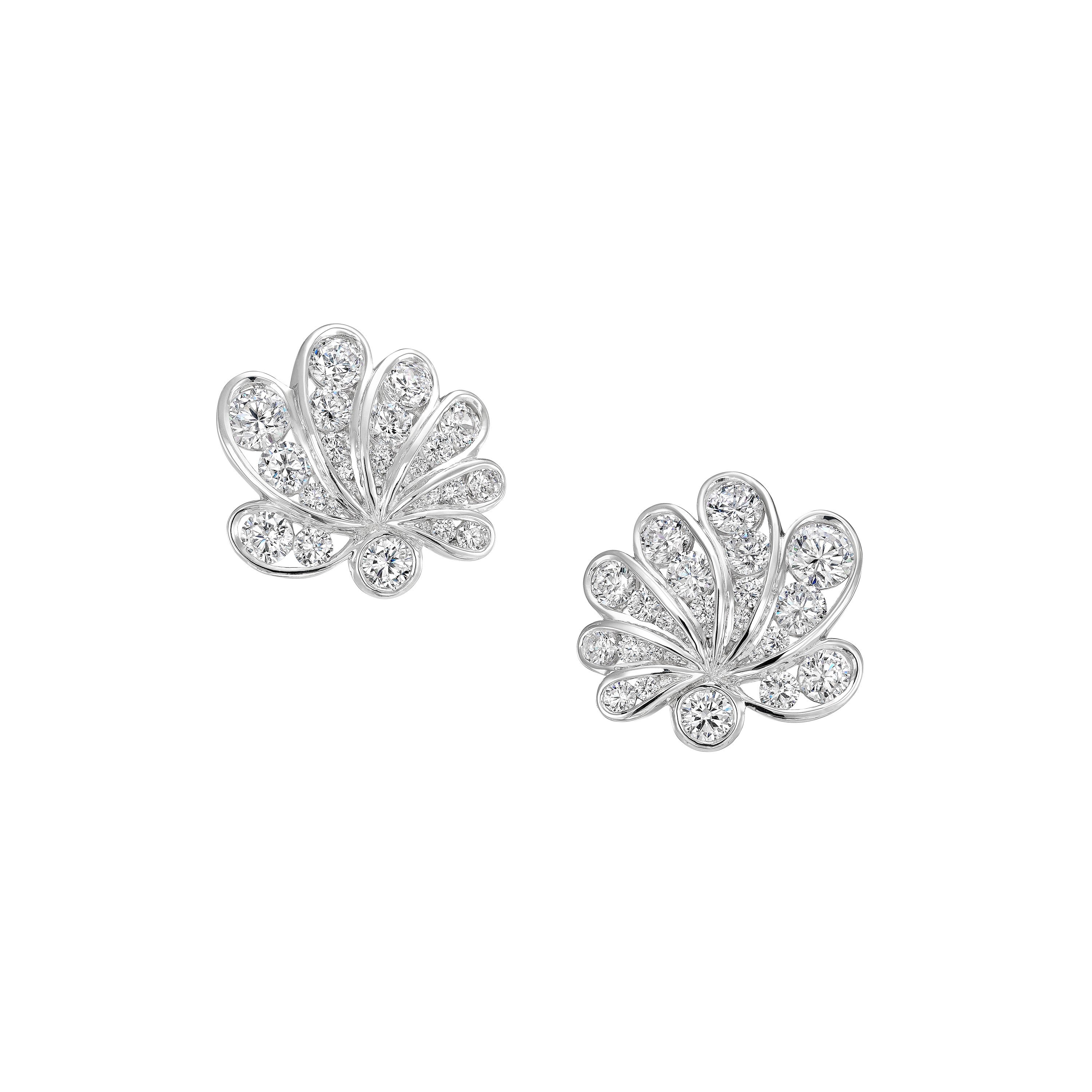 Chanterelle Diamond Earrings