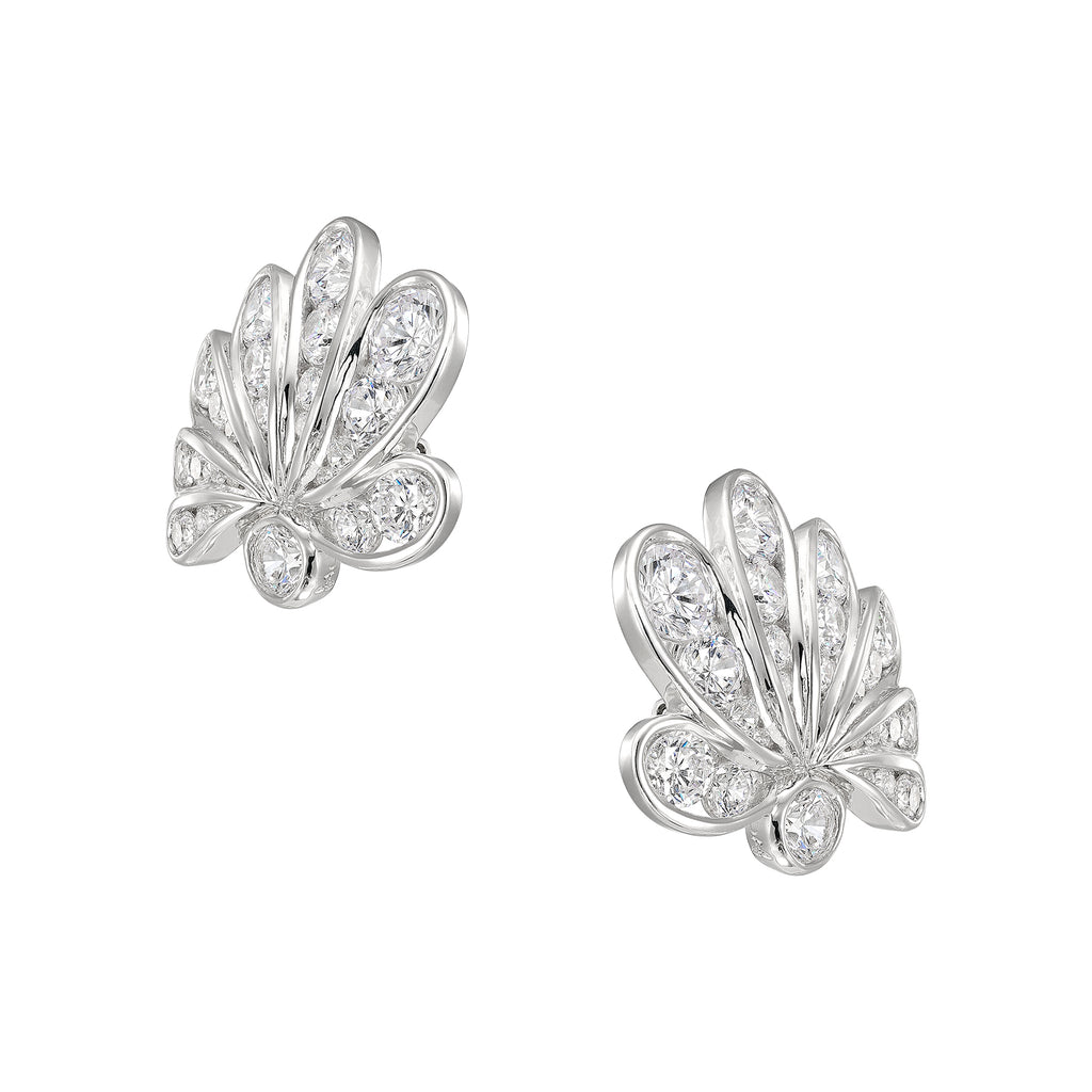 Chanterelle Diamond Earrings