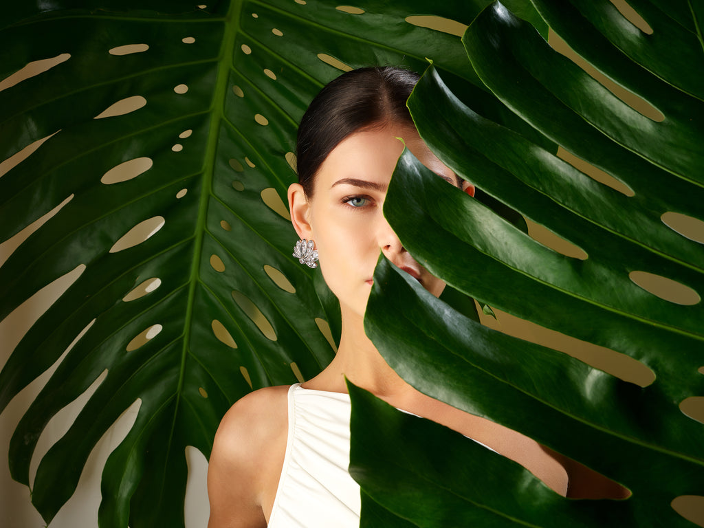 Chanterelle Diamond Earrings