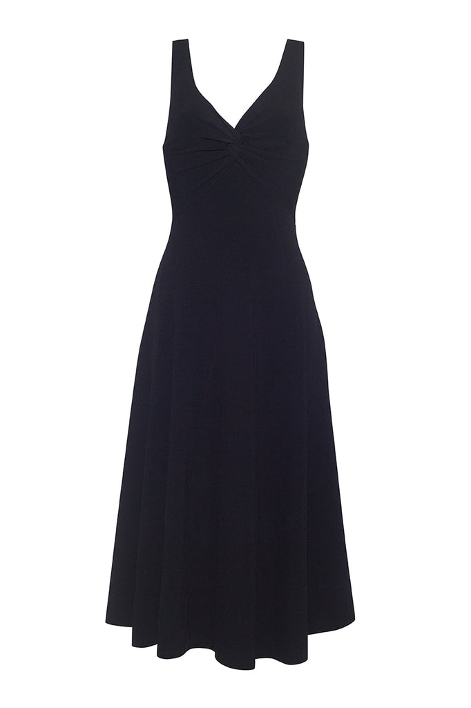 Charlene Knit Dress in Black
