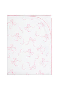 Charming Bows Print Blanket