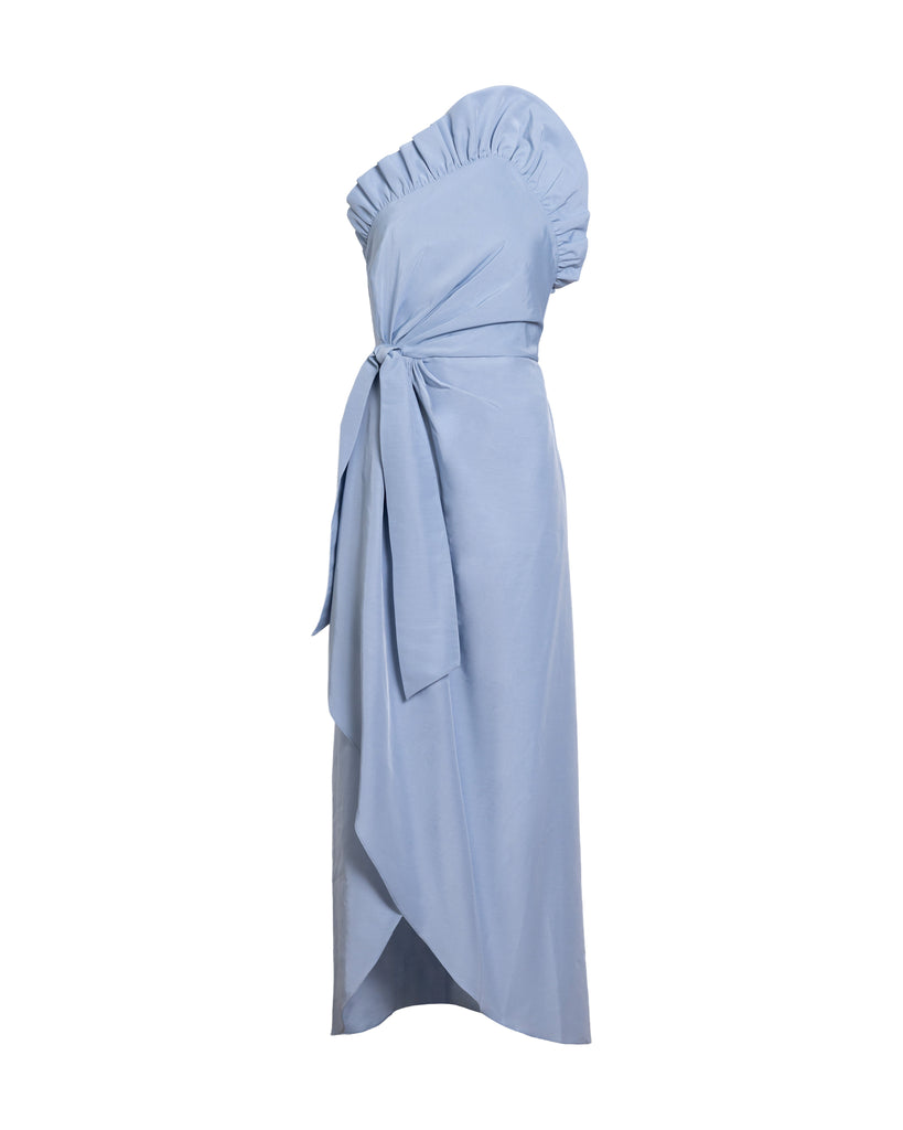 Charlotte Gown in Harbor Blue