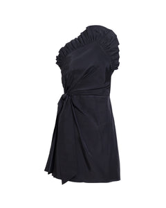Mini Charlotte Dress in Noir