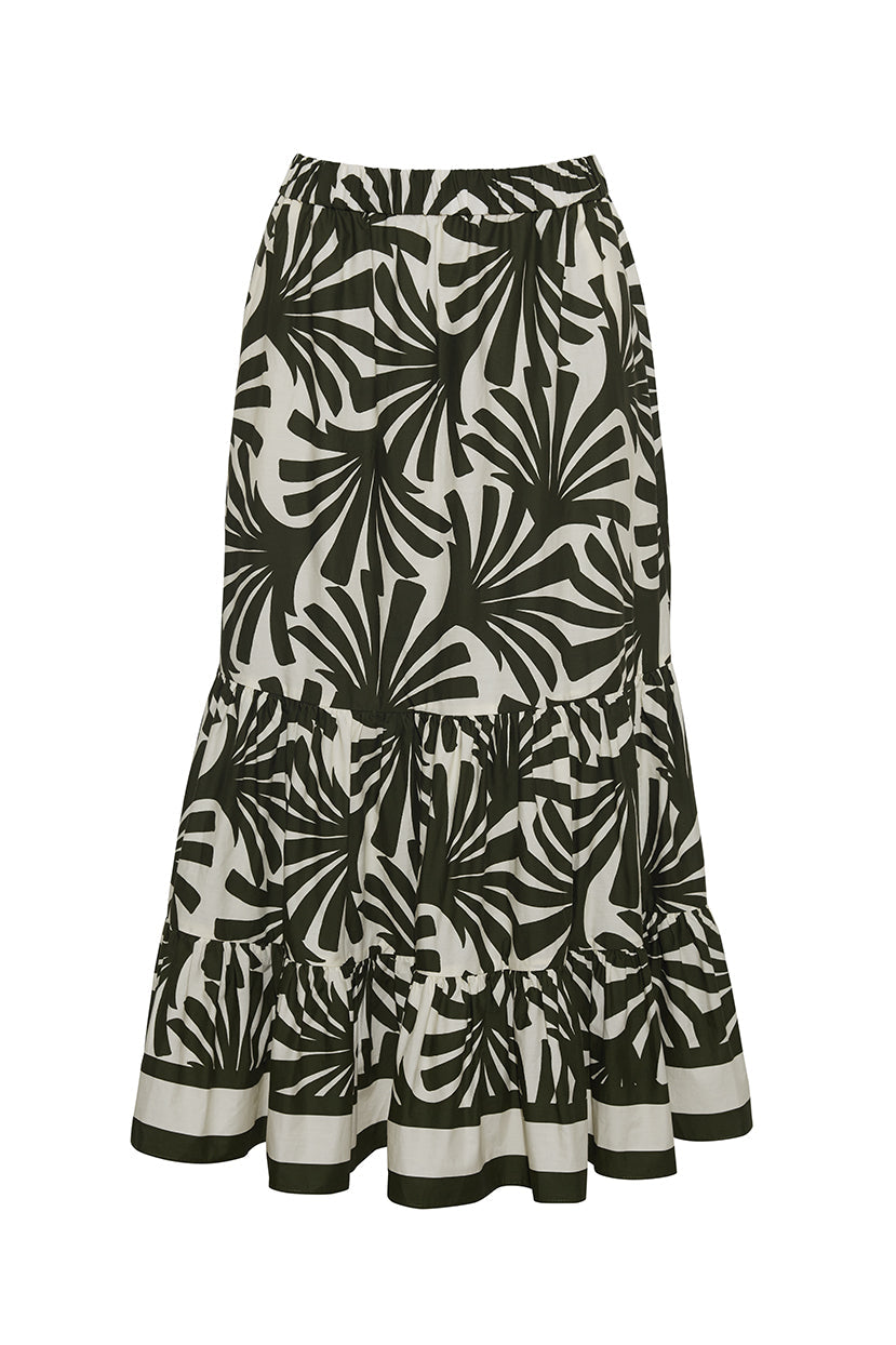 Chase Skirt in Catalina Olive