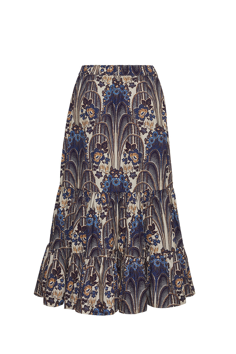 Chase Skirt in Fontaine Egret