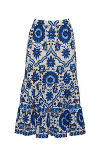 Chase Skirt in Mystic Blue