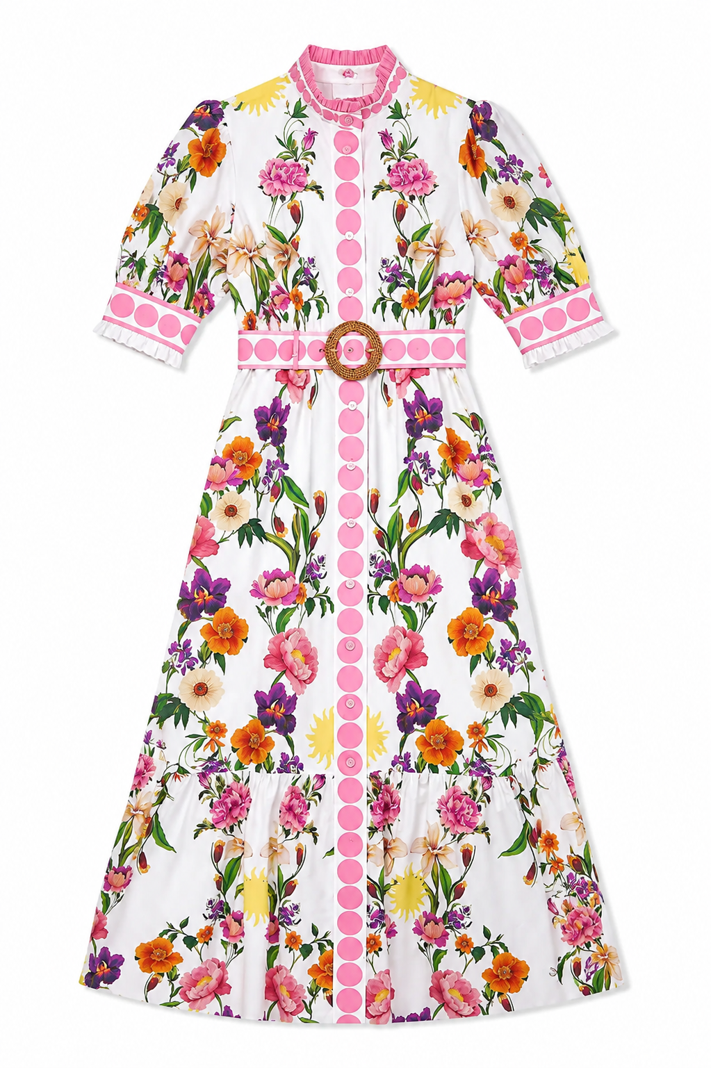 Marni Cotton Dress in Botanica US 2