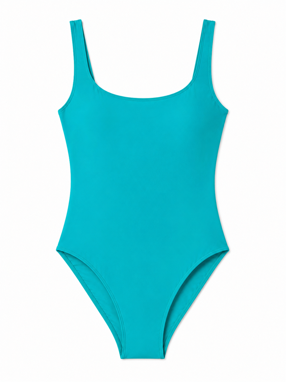 DreamSculpt Square Neck Tank in Turquoise