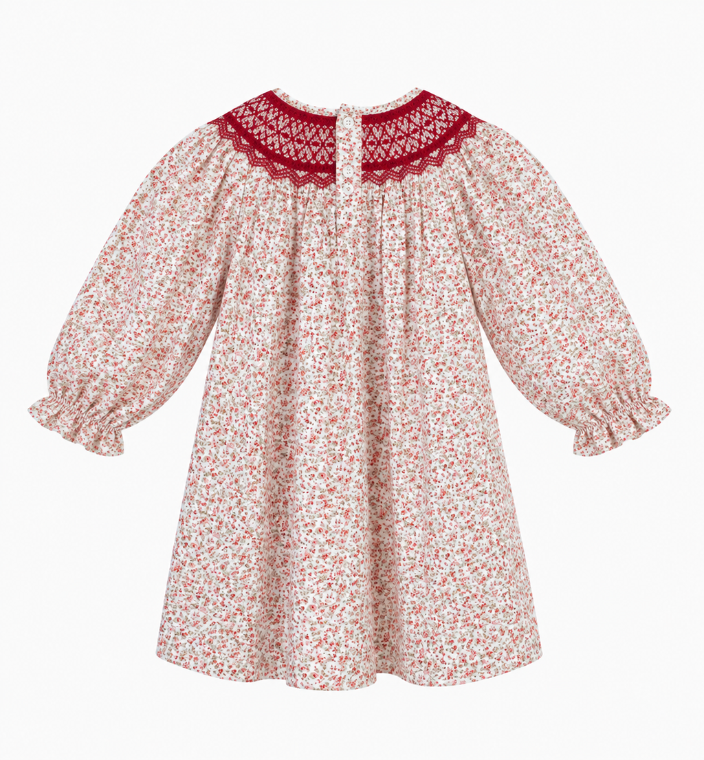 Ines Dress in Pink Floral