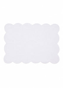 Signature Scalloped Bath Mat