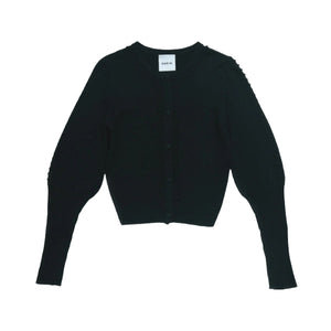 Chelsea Cardigan Black in Silk