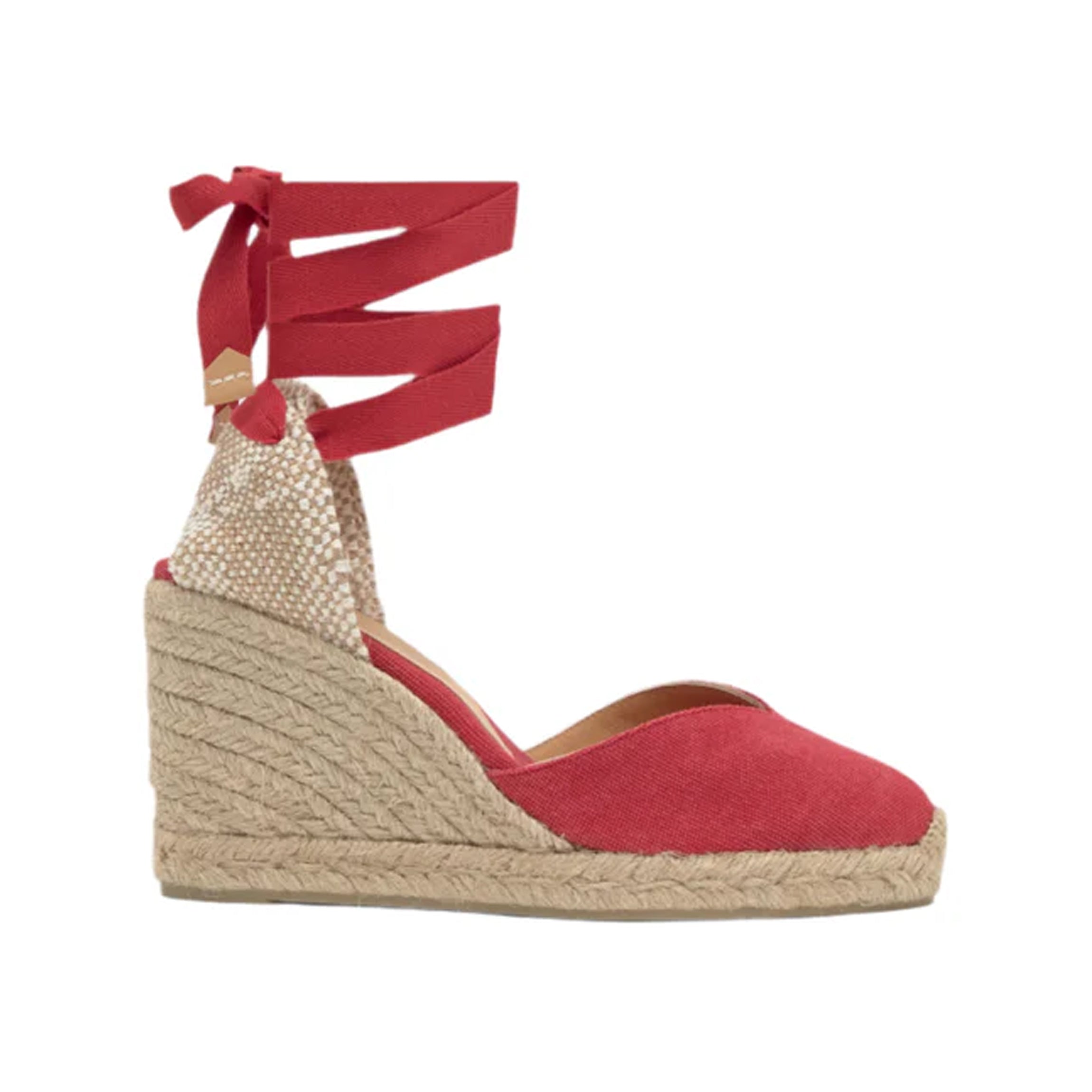 Chiara 8 in Carmine Red Cotton