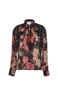 Chili Blouse in Meadows Black