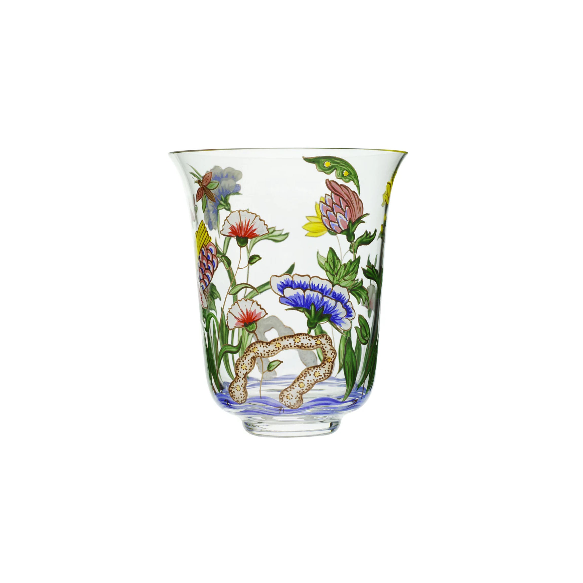 Chinese Flowers Large Tumbler