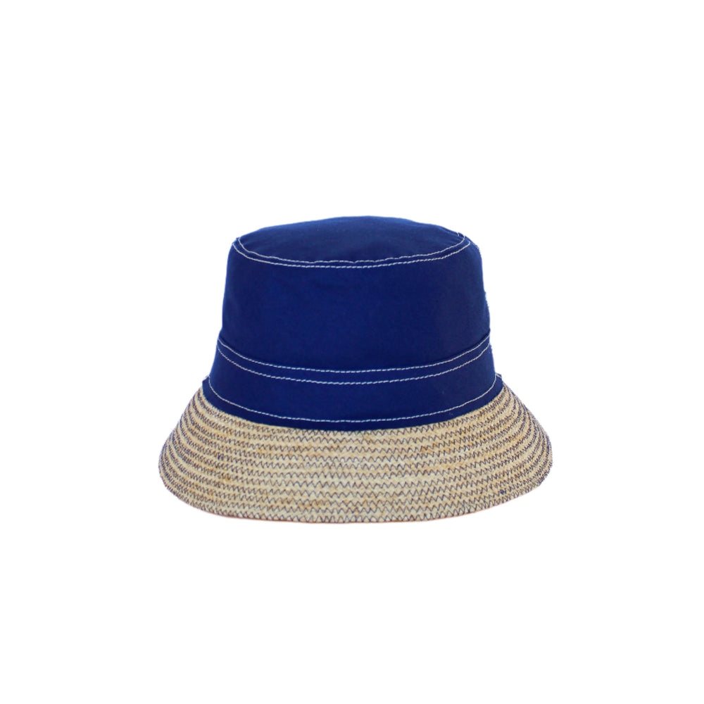 Chip Bag Hat in Navy