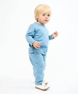 Chris Baby Jogger in Dusty Blue