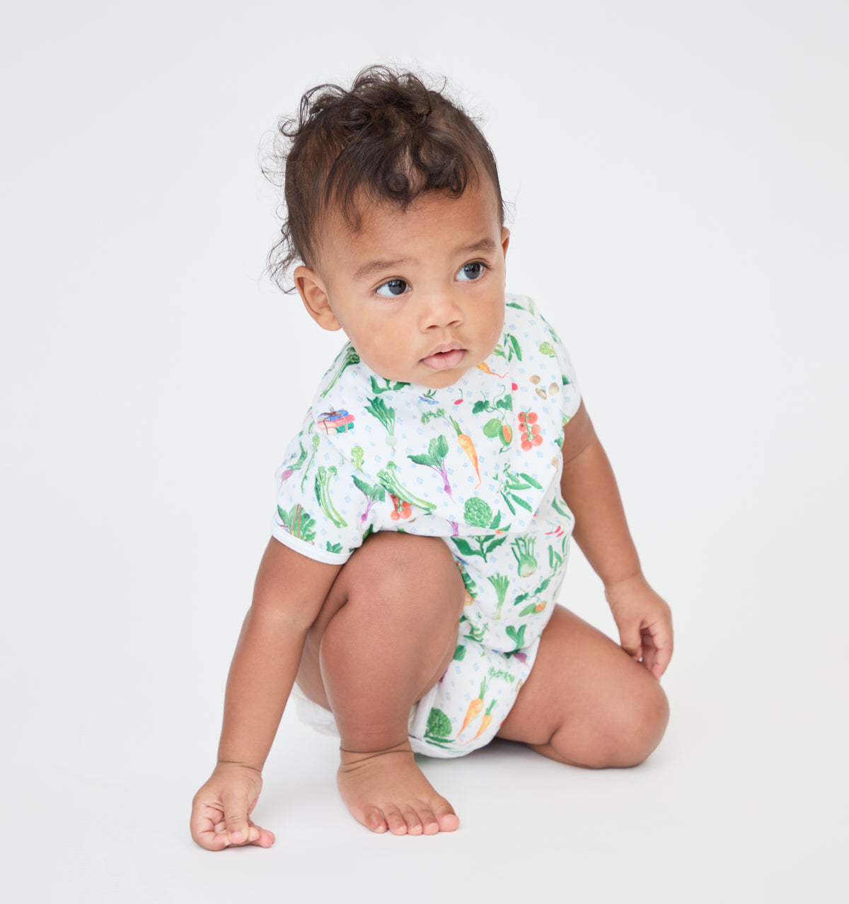 The Short Sleeve Onesie in Farmer's Market