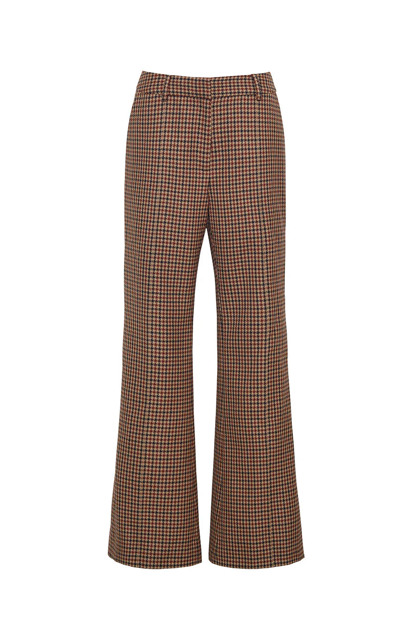 Christina Pant in Dante Plaid
