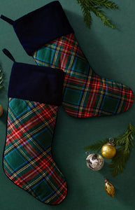 Christmas Stocking in Kensington Tartan