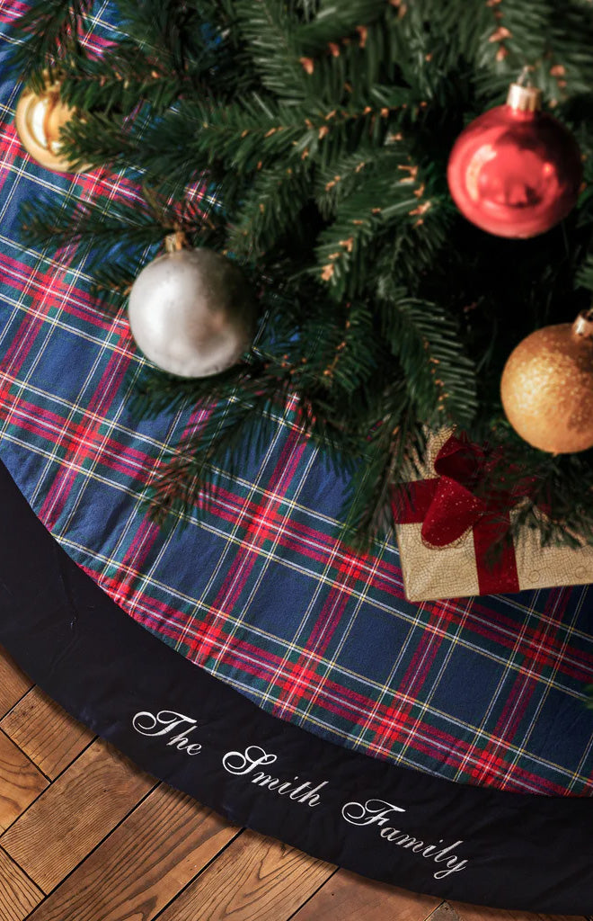 Christmas Tree Skirt in Windsor Tartan