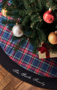 Christmas Tree Skirt in Windsor Tartan