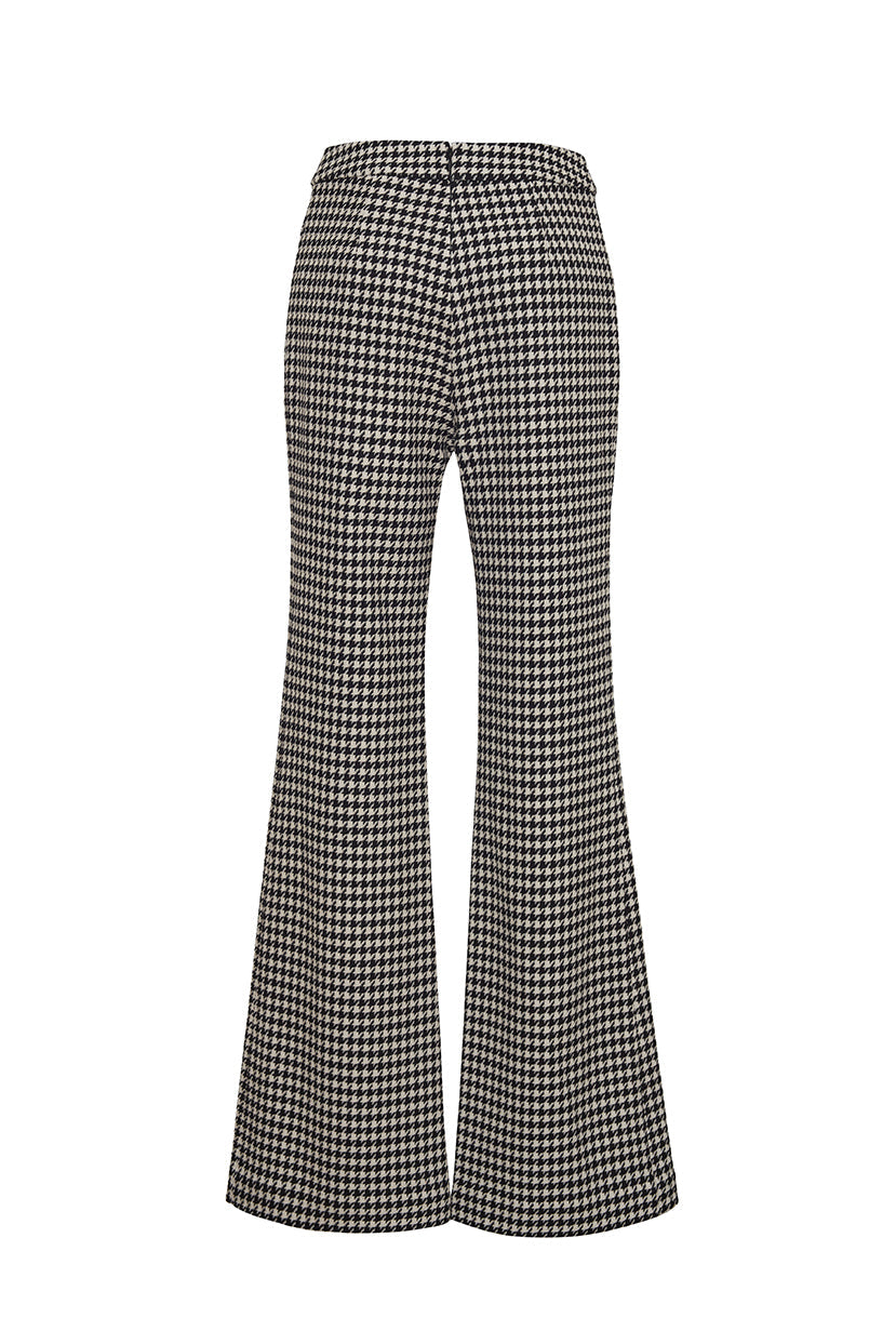 Christopher Pant in Houndstooth Black & White