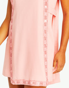 Cielo Mini Dress in Lavish Pink