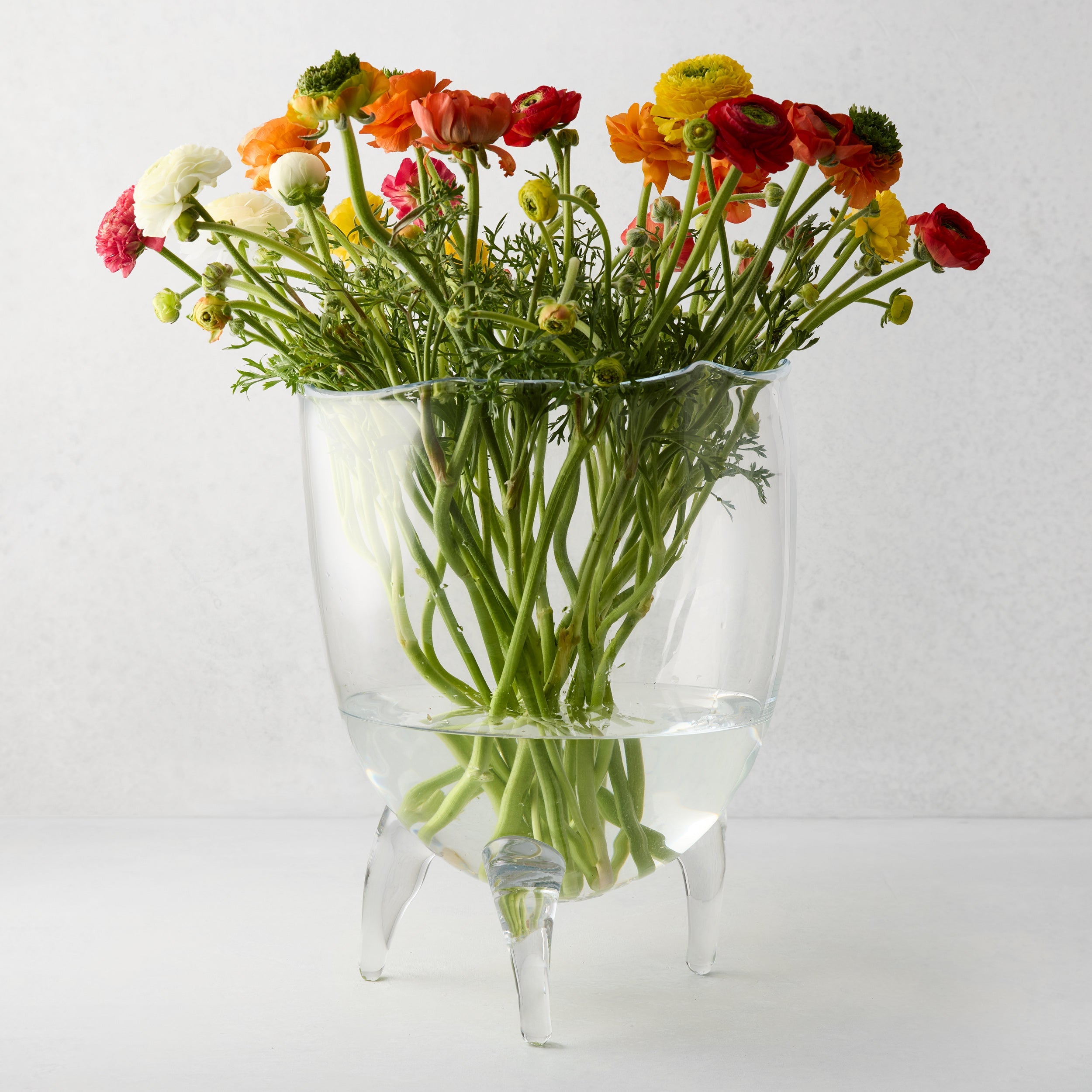 Cis Large Scissor-Cut Glass Bowl