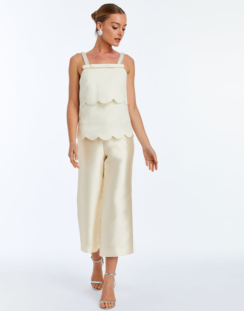 Citrine Convertible Gown in Ivory