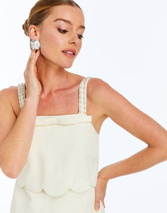 Citrine Convertible Gown in Ivory