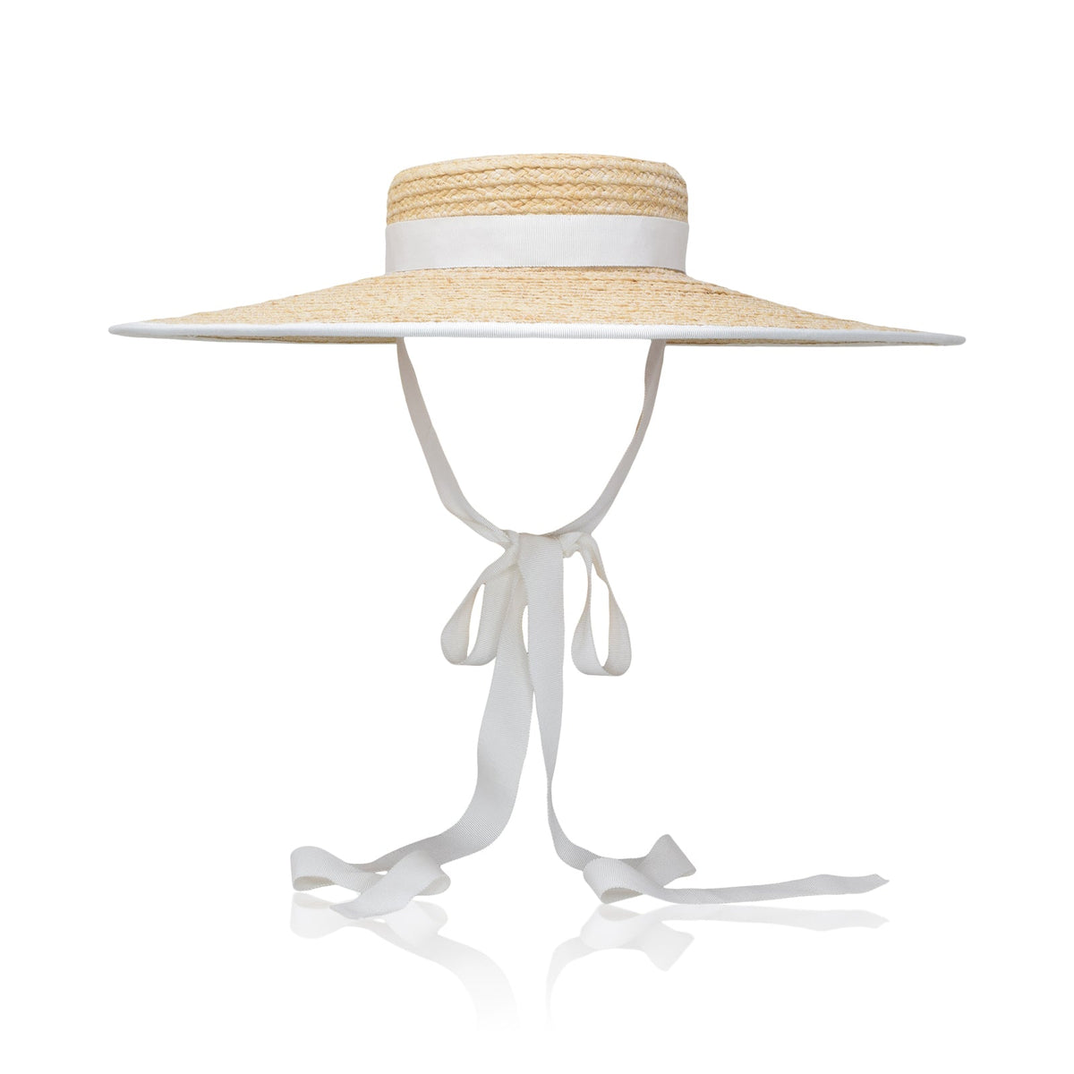Claiborne Hat in Natural & Ivory