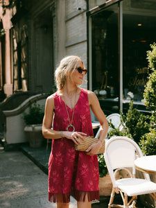 Blaire Mini x Styled By Claire in Rosette Stripe