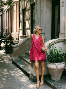 Blaire Mini x Styled By Claire in Rosette Stripe