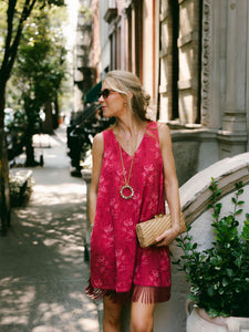 Blaire Mini x Styled By Claire in Rosette Stripe