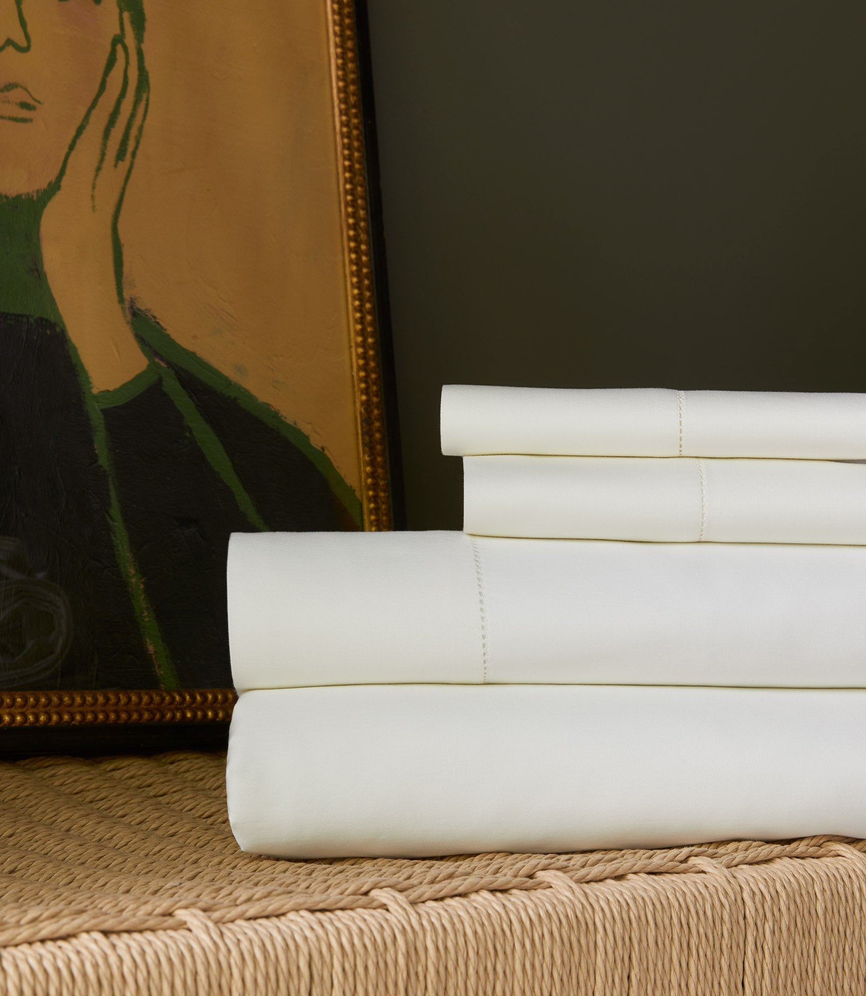 Clara Sateen King Sheet Set