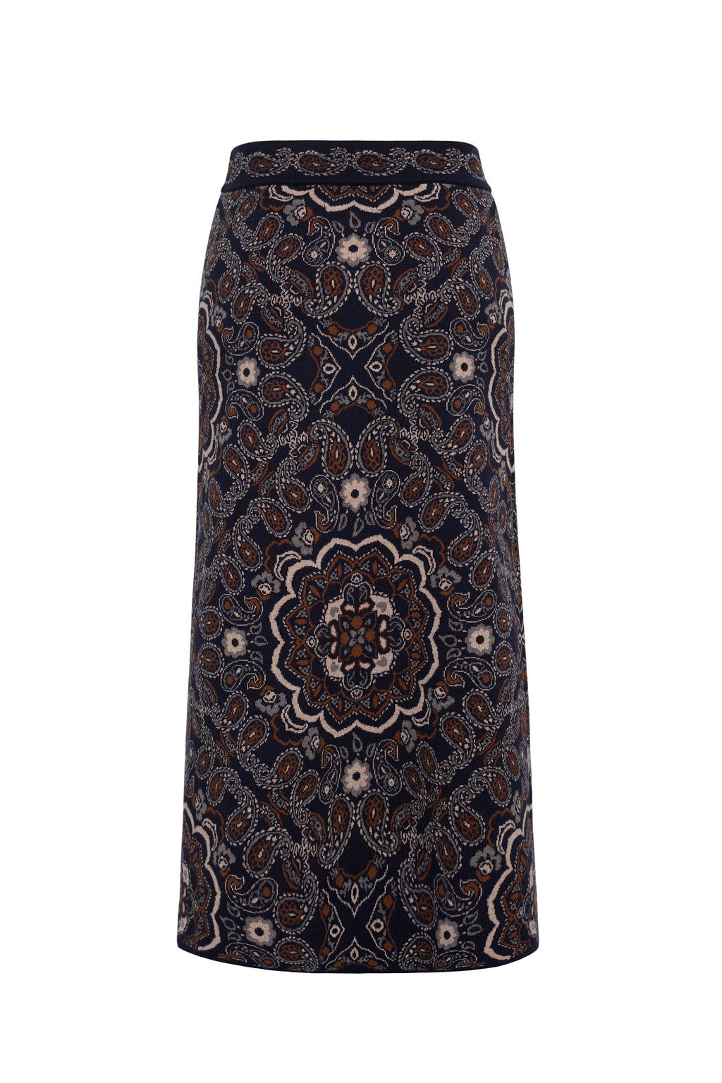 Clara Skirt in Bandana Navy