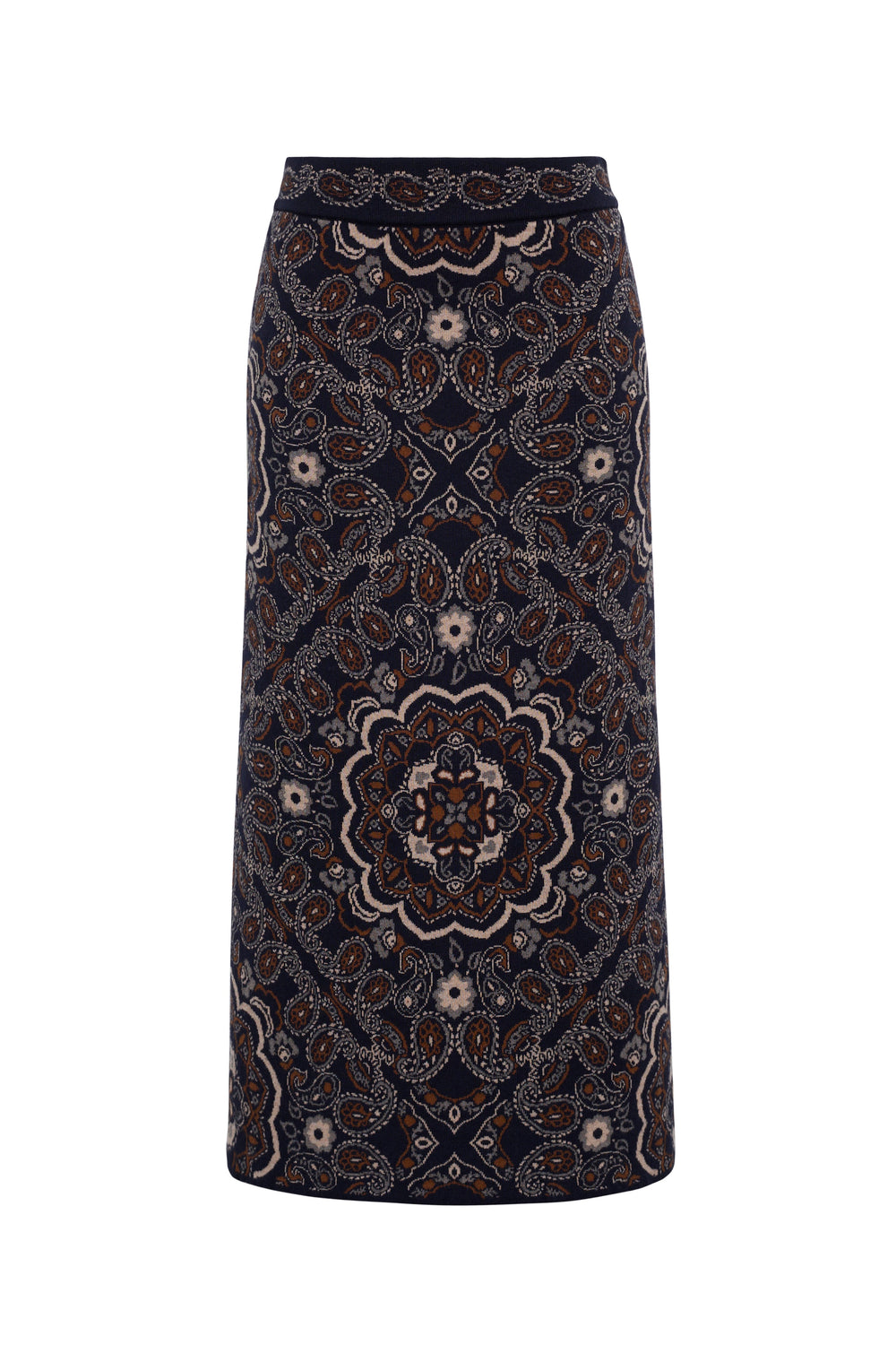 Clara Skirt in Bandana Navy