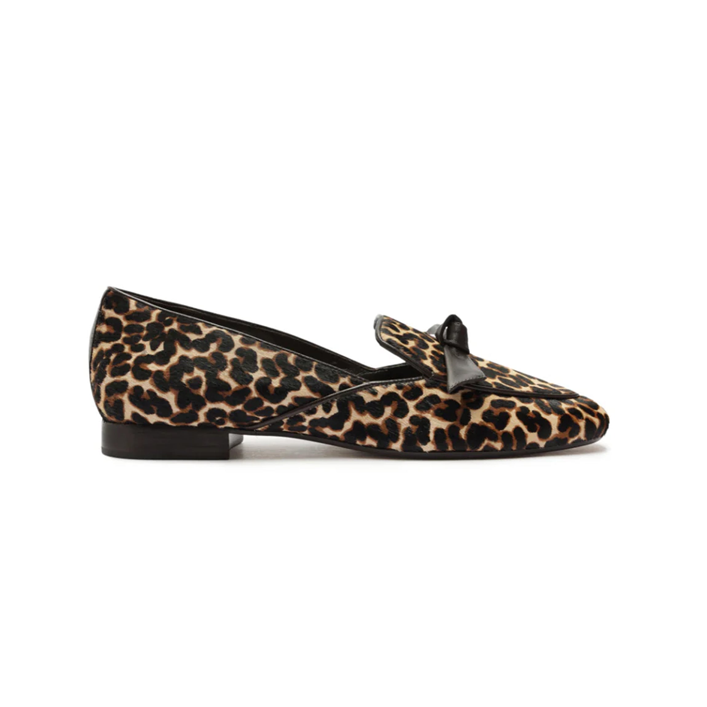 Clarita Belgian Loafer in Leopard