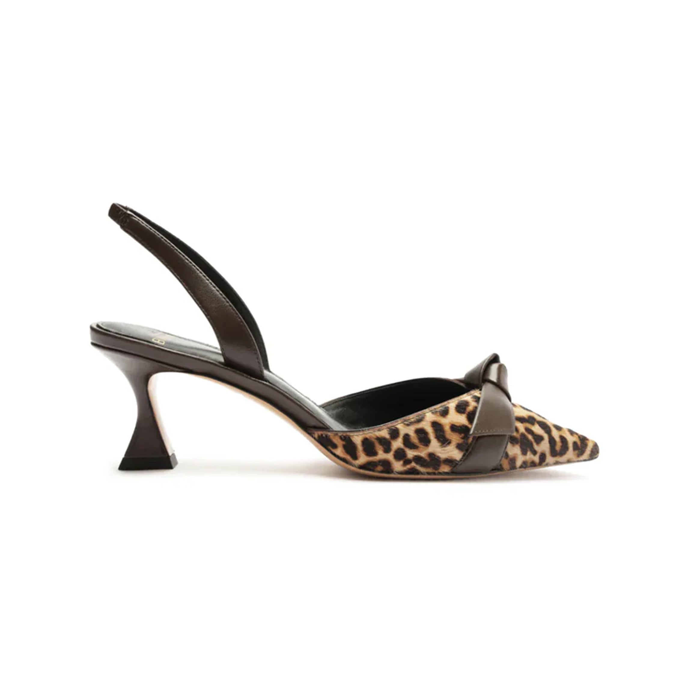 Clarita Bell Slingback 60 in Leopard