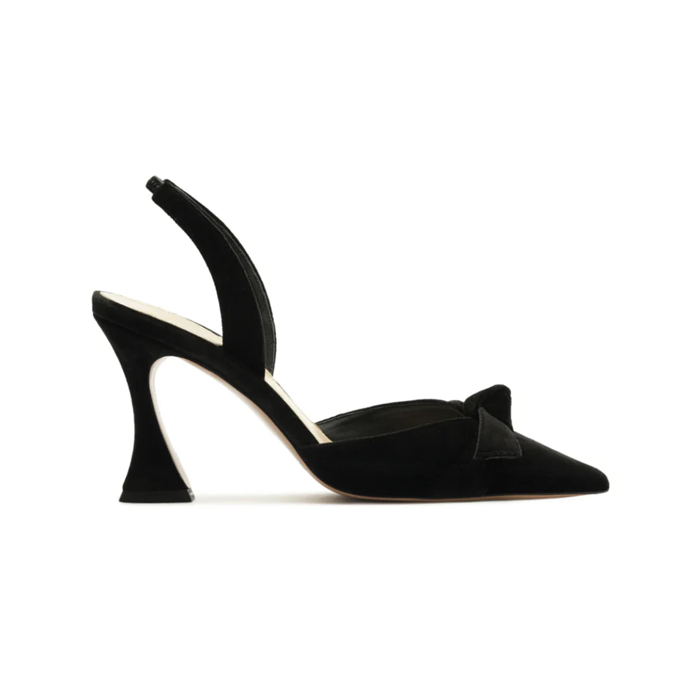Clarita Bell Slingback 85 in Black